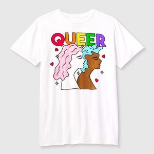 Pride Adult Queer Short Sleeve T-Shirt NEW!!